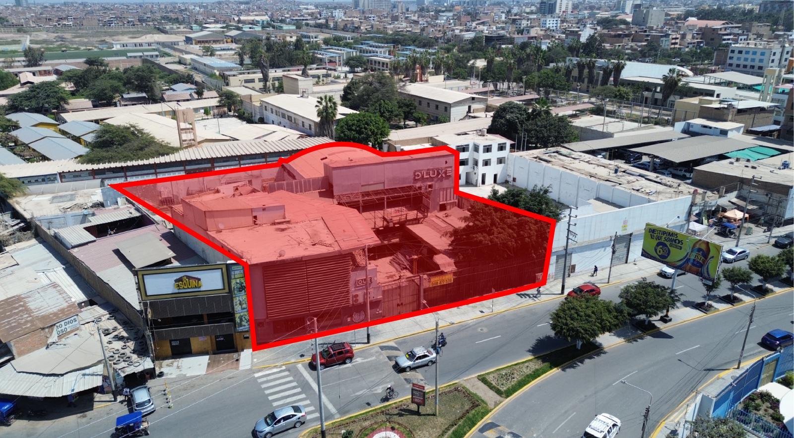 ALQUILER DE LOCAL DE 1976.40 M2 EN CHICLAYO